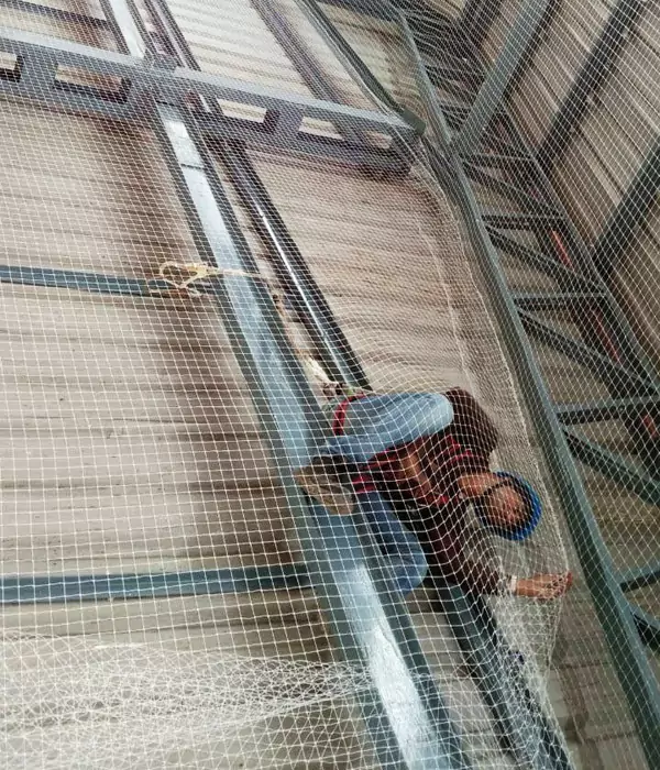 Factory Bird Net  Installation